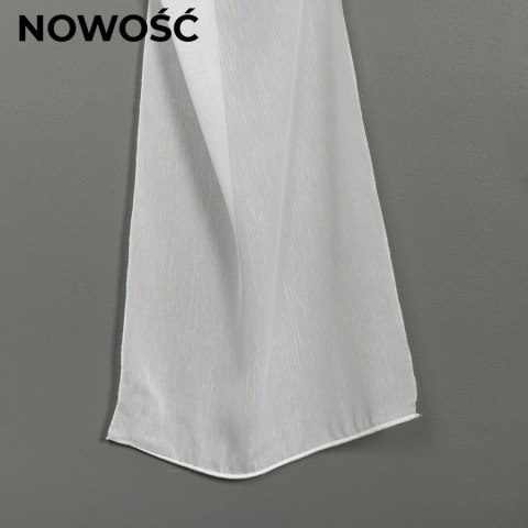 Firanka fantazyjna z ołowianką, wysokość 300cm, kolor 001 biały 318331/OLO/001/000300/1