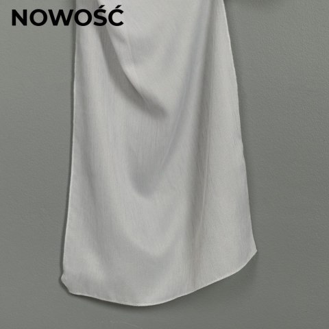 Firanka fantazyjna z ołowianką, wysokość 300cm, kolor 023 szary 318331/OLO/023/000300/1