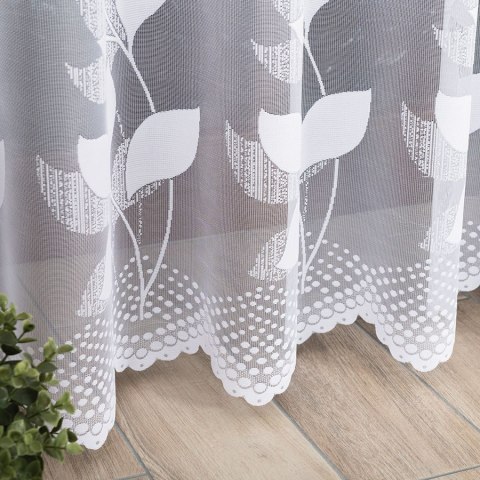 Firanka gotowa żakardowa MARTYNA 200x250 cm kolor biały