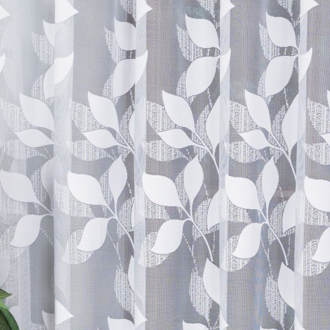 Firanka gotowa żakardowa MARTYNA 200x250 cm kolor biały