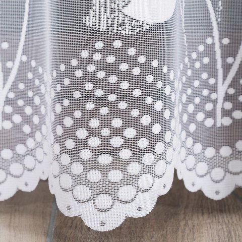 Firanka gotowa żakardowa MARTYNA 200x250 cm kolor biały