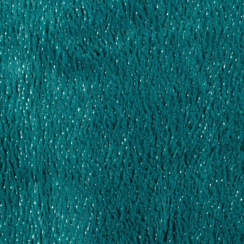 Narzuta dekoracyjna Lucid 200x220 cm kolor ciemny turkus