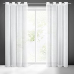 Firana gotowa Kalia kolor biały 140x260 cm