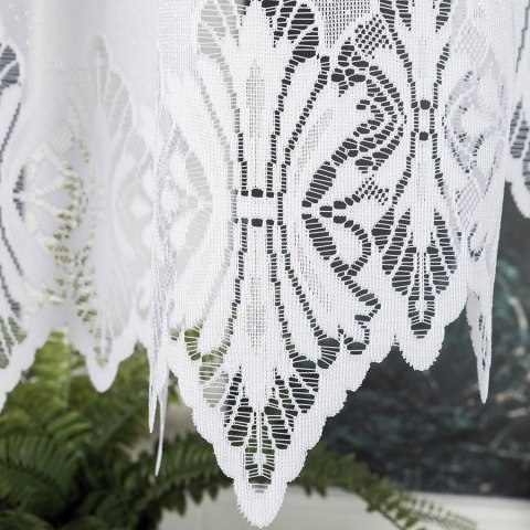 Firanka gotowa żakardowa EMILIA rozmiar 140x340 cm kolor biały