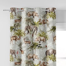 SAFARI Tkanina dekoracyjna VELVET, 150cm, kolor 001 zielony D00090/VEL/001/150000/1