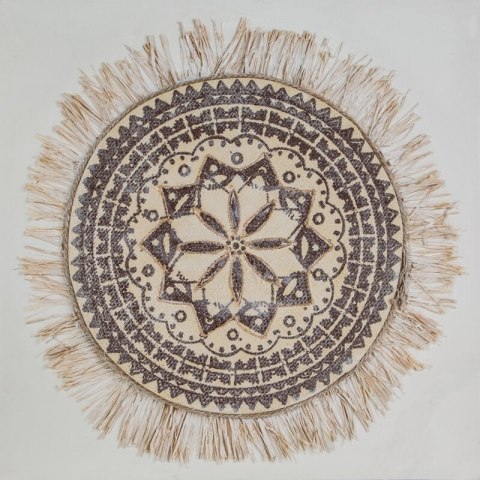 OBRAZ 501A 60X60 CM BEŻOWY