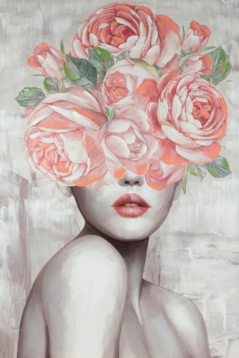 OBRAZ 540B 80X120 CM RÓŻOWY