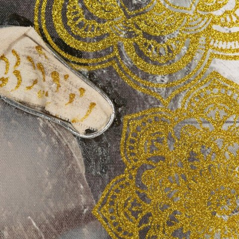 OBRAZ 541 80X80 CM BEŻOWY