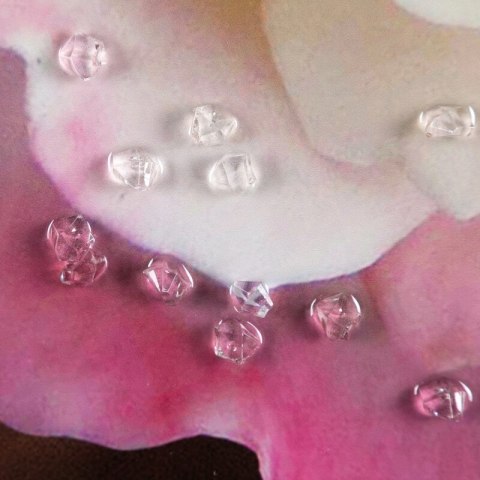 OBRAZ 543B 60X60 CM RÓŻOWY