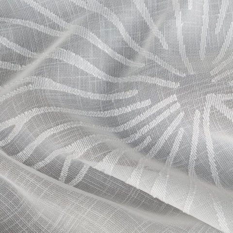 FIRANA GOTOWA JANE NA TAŚMIE 140X270 CM BIAŁY