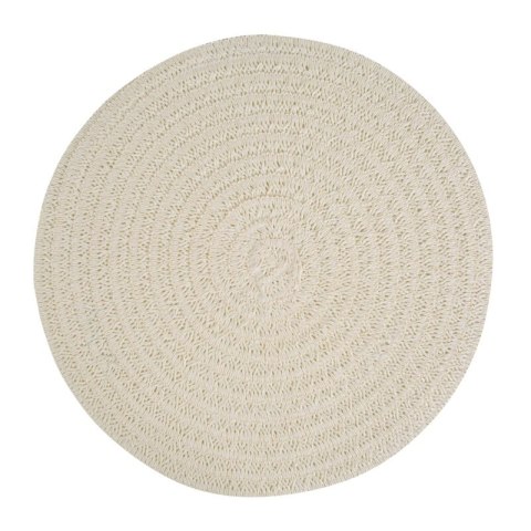 PODKŁADKA BOHO 9 (FI) 38 CM KREMOWY