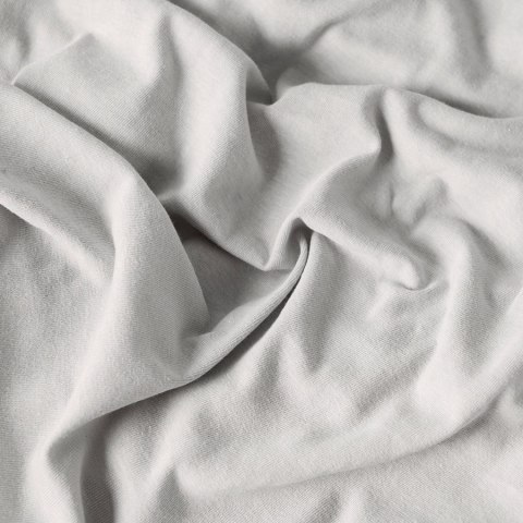 DREAMY PREMIUM Prześcieradło jersey z gumką, szerokość 140 x wysokość 200cm, kolor 002 jasny szary 100033/JEG/002/140200/1