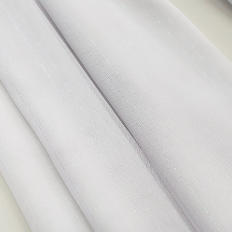 Firanka fantazyjna z ołowianką na metry wysokość 300 cm kolor biały