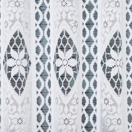Firanka żakardowa panelowa, wysokość 120cm, kolor 001 biały 107806/000/001/000120/1