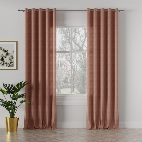 MILAS Tkanina dekoracyjna, wysokość 290cm, kolor 363 chłodny ceglasty MILAS0/000/363/000290/1