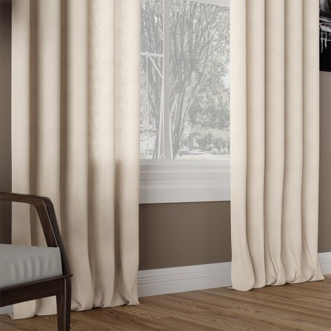 MILAS Tkanina dekoracyjna, wysokość 290cm, kolor 374 jasny ciepły beżowy MILAS0/000/374/000290/1