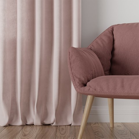 MILAS Tkanina dekoracyjna, wysokość 290cm, kolor 444 pastelowy różowy MILAS0/000/444/000290/1