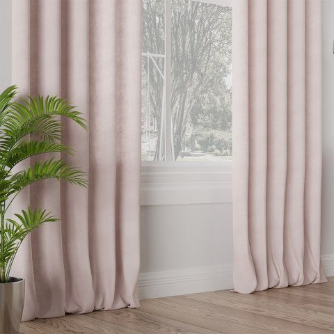 MILAS Tkanina dekoracyjna, wysokość 290cm, kolor 444 pastelowy różowy MILAS0/000/444/000290/1