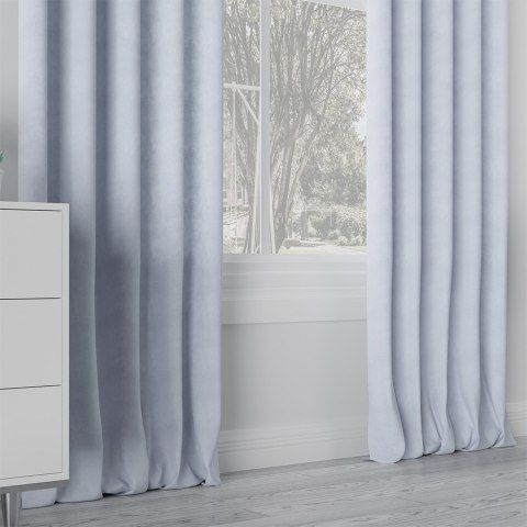 MILAS Tkanina dekoracyjna, wysokość 290cm, kolor 463 pastelowy niebieski MILAS0/000/463/000290/1