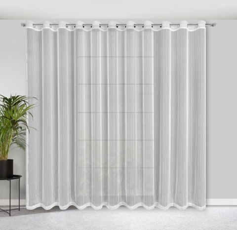 FIRANA GOTOWA NOELIA 300X250 CM BIAŁY