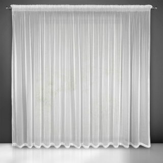 FIRANA GOTOWA NOELIA NA TAŚMIE 300X270 CM BIAŁY