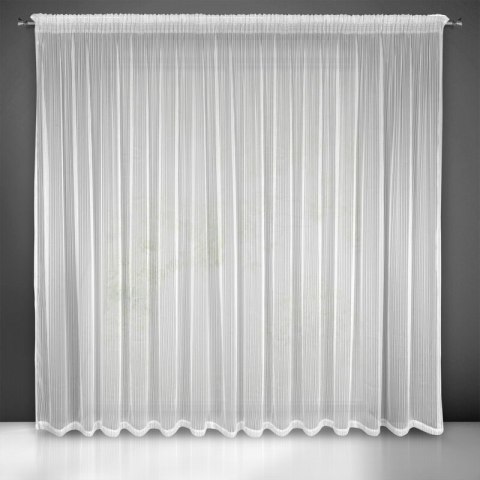 FIRANA GOTOWA NOELIA NA TAŚMIE 300X270 CM BIAŁY