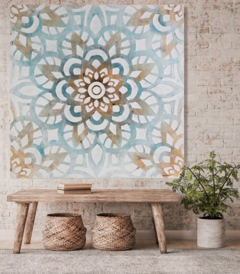 OBRAZ 486A 80X80 CM NIEBIESKI