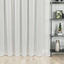 Firanka fantazyjna z ołowianką, wysokość 310cm, kolor 003 off white ze srebrną nitką 001258/OLO/003/000310/1