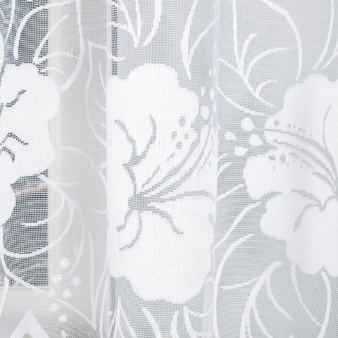 Firanka gotowa żakardowa GRACJANA rozmiar 160x400 cm kolor biały