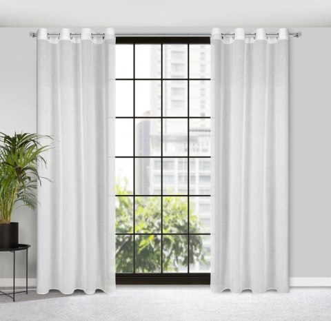 FIRANA GOTOWA MARISA 140 X 250 CM BIAŁY