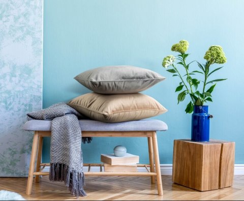 POSZEWKA SIBEL 45 X 45 CM BEŻOWY