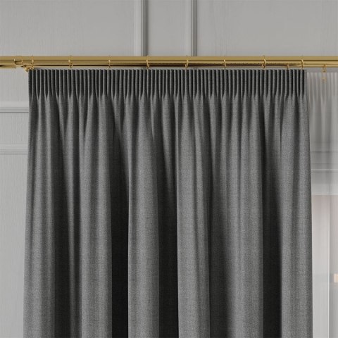 IBIZA Tkanina dekoracyjna, wysokość 300cm, kolor 009 ciemny szary 027823/TDP/009/000300/1