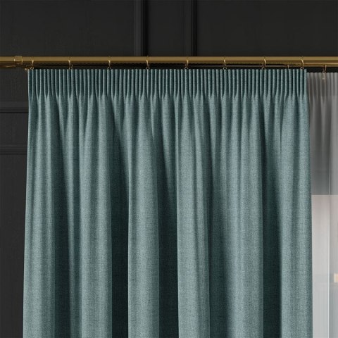 IBIZA Tkanina dekoracyjna, wysokość 300cm, kolor 011 jasny turkusowy 027823/TDP/011/000300/1