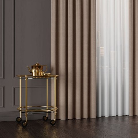 IBIZA Tkanina dekoracyjna, wysokość 300cm, kolor 018 kamelowy 027823/TDP/018/000300/1