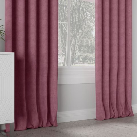 MILAS Tkanina dekoracyjna, wysokość 290cm, kolor 020 ciemny różowy MILAS0/000/020/000290/1