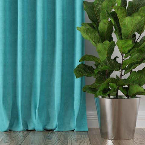 MILAS Tkanina dekoracyjna, wysokość 290cm, kolor 035 błękitny MILAS0/000/035/000290/1