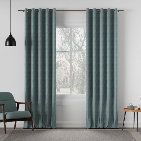 MILAS Tkanina dekoracyjna, wysokość 290cm, kolor 036 niebieski MILAS0/000/036/000290/1