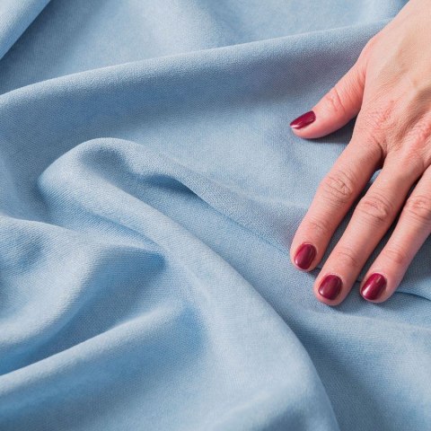 MILAS Tkanina dekoracyjna, wysokość 290cm, kolor 048 baby blue MILAS0/000/048/000290/1