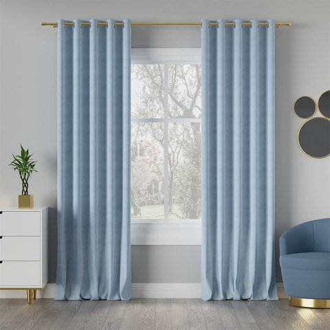 MILAS Tkanina dekoracyjna, wysokość 290cm, kolor 048 baby blue MILAS0/000/048/000290/1