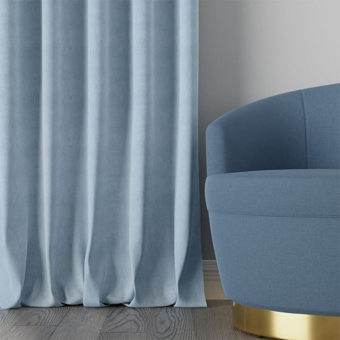 MILAS Tkanina dekoracyjna, wysokość 290cm, kolor 048 baby blue MILAS0/000/048/000290/1