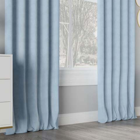 MILAS Tkanina dekoracyjna, wysokość 290cm, kolor 048 baby blue MILAS0/000/048/000290/1