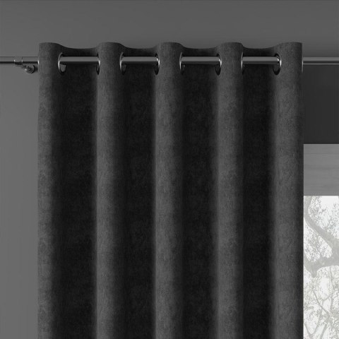 MILAS Tkanina dekoracyjna, wysokość 290cm, kolor 800 ciepły grafitowy MILAS0/000/800/000290/1