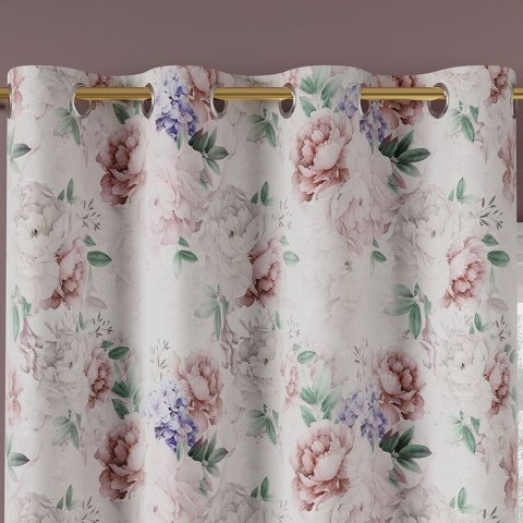 PEONI Tkanina dekoracyjna VELVET, 140cm, kolor 001 różowo-fioletowy D00070/VEL/001/140000/1