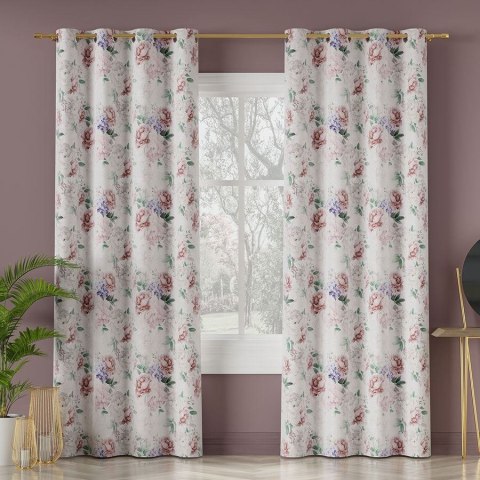 PEONI Tkanina dekoracyjna VELVET, 140cm, kolor 001 różowo-fioletowy D00070/VEL/001/140000/1