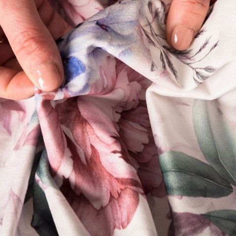 PEONI Tkanina dekoracyjna VELVET, 140cm, kolor 001 różowo-fioletowy D00070/VEL/001/140000/1