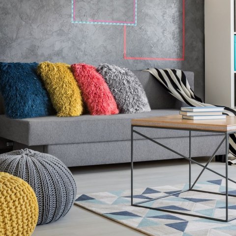 POSZEWKA CELIA 40X40 CM GRANATOWY