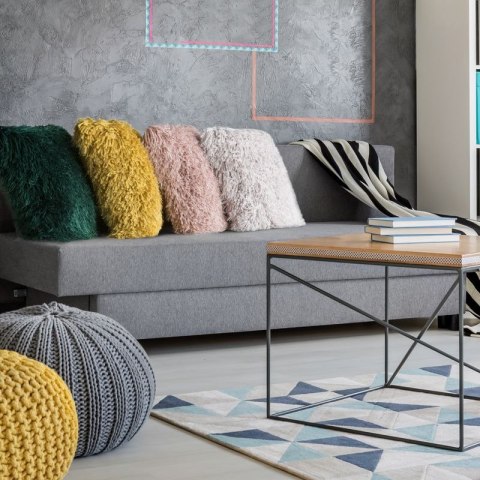 POSZEWKA CELIA 40X40 CM GRANATOWY