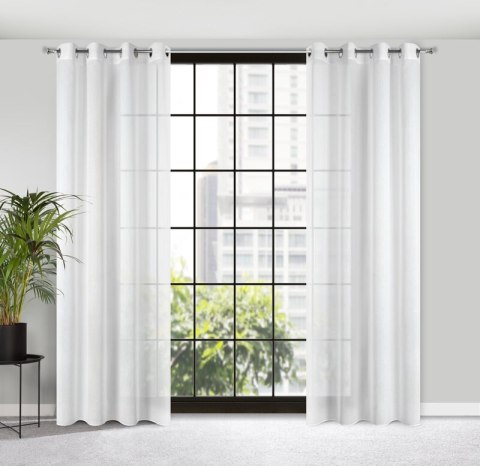 FIRANA GOTOWA MARGO 140X250 CM BIAŁY