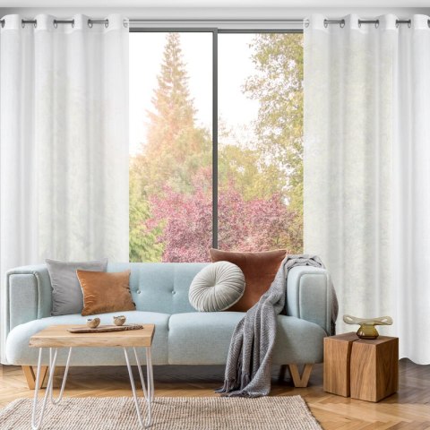 FIRANA GOTOWA MARGO 140X250 CM BIAŁY