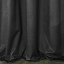 Zasłona gotowa ROSA 140x270 cm kolor czarny